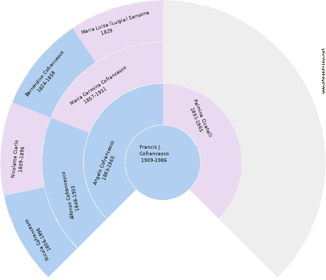 Clemente Cofrancesco Circle Diagram