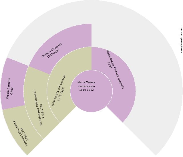 Gaspare Cerro Circle Diagram