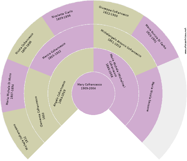 Bernardo Cofrancesco Circle Diagram